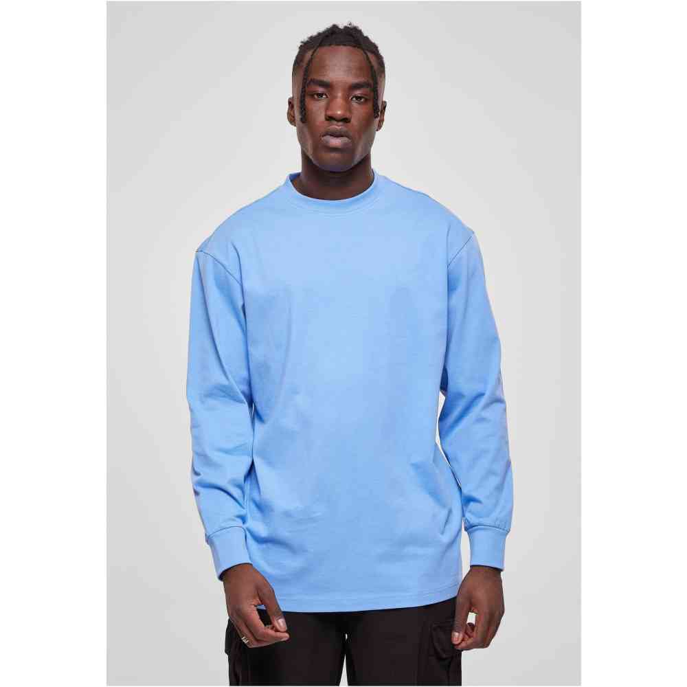 Urban Classics - Tall Tee Lange ärmel top - Blau